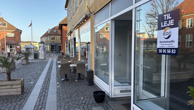 Torsdag 26-3-26 - 17:24 Kun �t ledigt butikslokale i Nex�