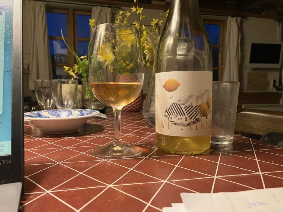 Slovensk hvidvin fra Vipava-dalen