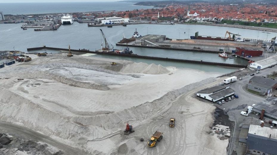 Havneudvidelse belastede klimaet voldsomt