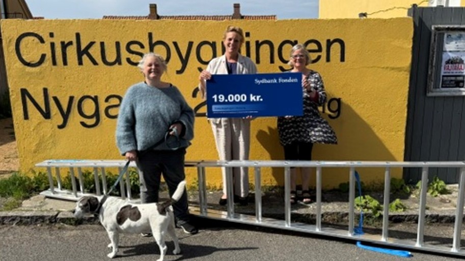 Sydbank Fonden st�tter Cirkusbygningen i Sandvig