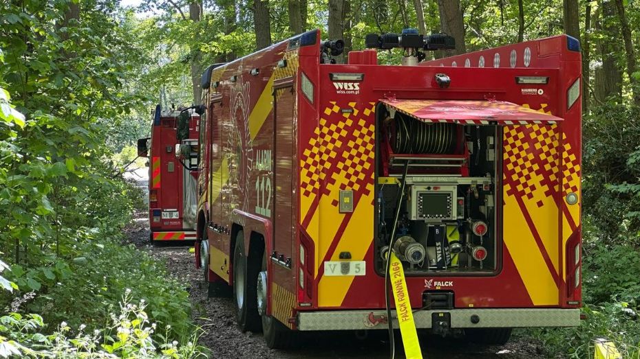 Naturbrande i Nordskoven under kontrol