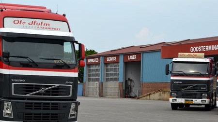 Millionoverskud hos Ole Holm Transport i R�nne