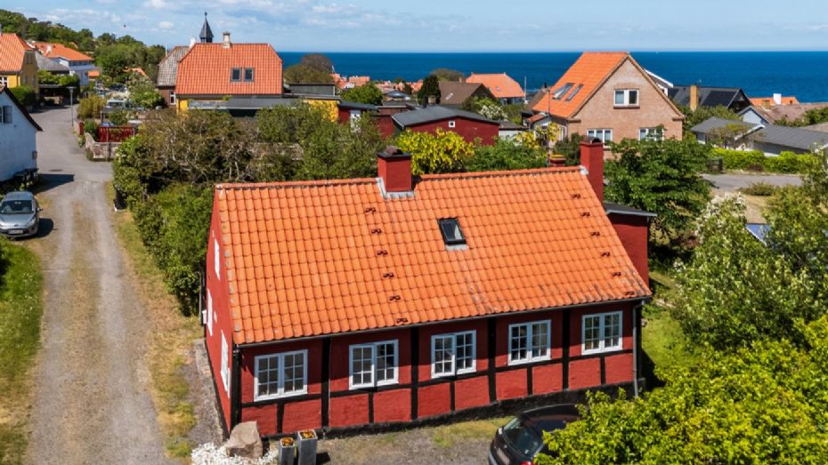 Charmerende fritidshus velbeliggende i Gudhjem