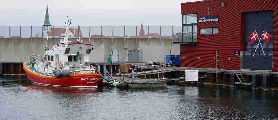 Patient evakueret fra passagerskib vest for Rønne