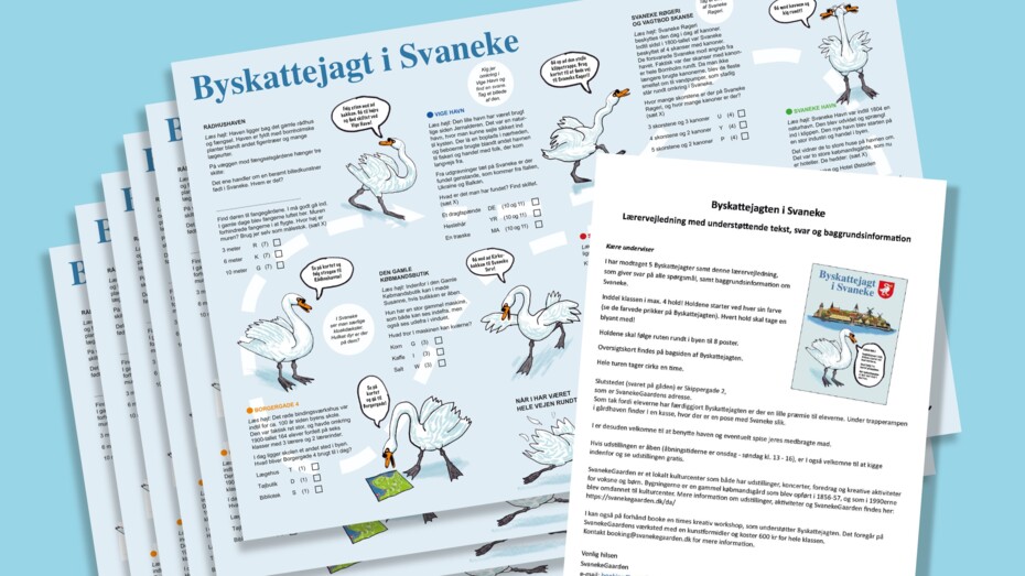 Ny skattejagt skal f� b�rn til at udforske Svaneke
