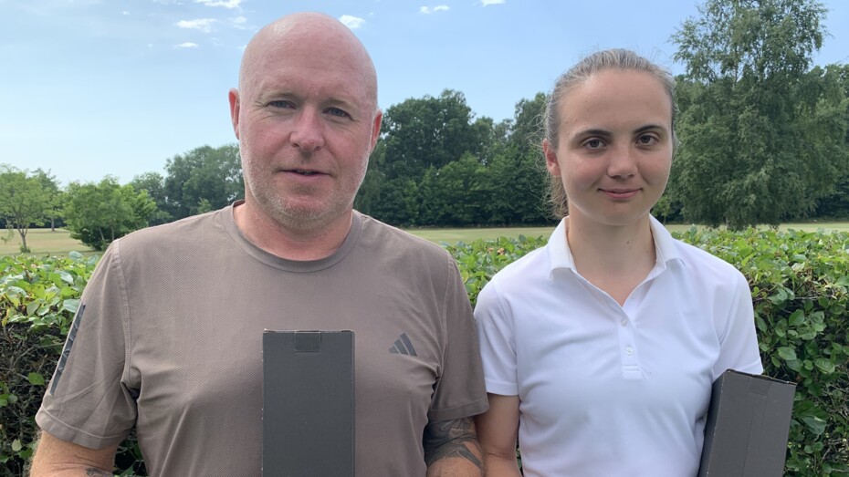 Mark Pedersen og Martina Schow Vomb er nye bornholmsmestre