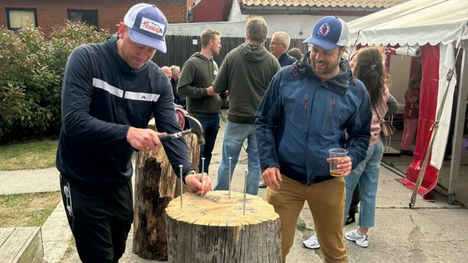 Pedersker g�r klar til �rets store festdag