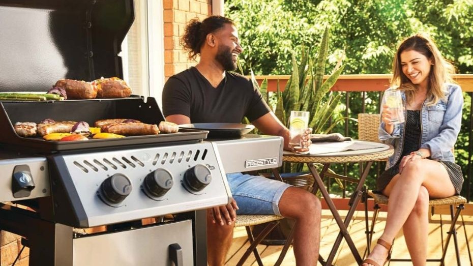 Gasgrillen kr�ver omtanke i sommervarmen