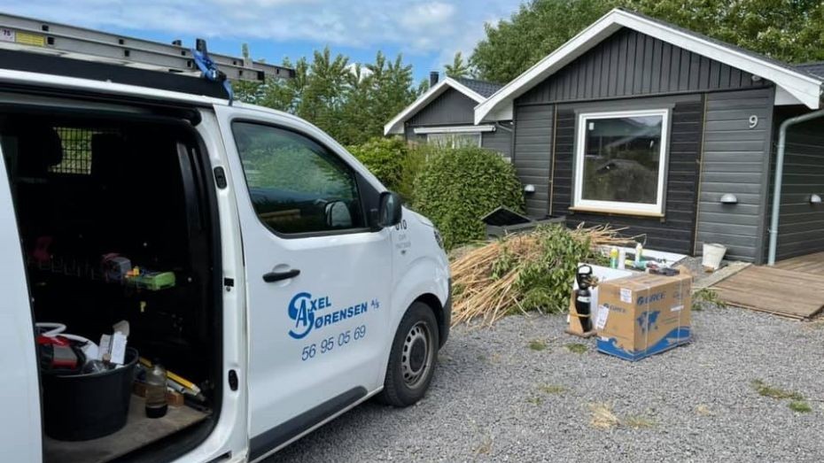 Stort overskudsl�ft hos Axel S�rensen VVS