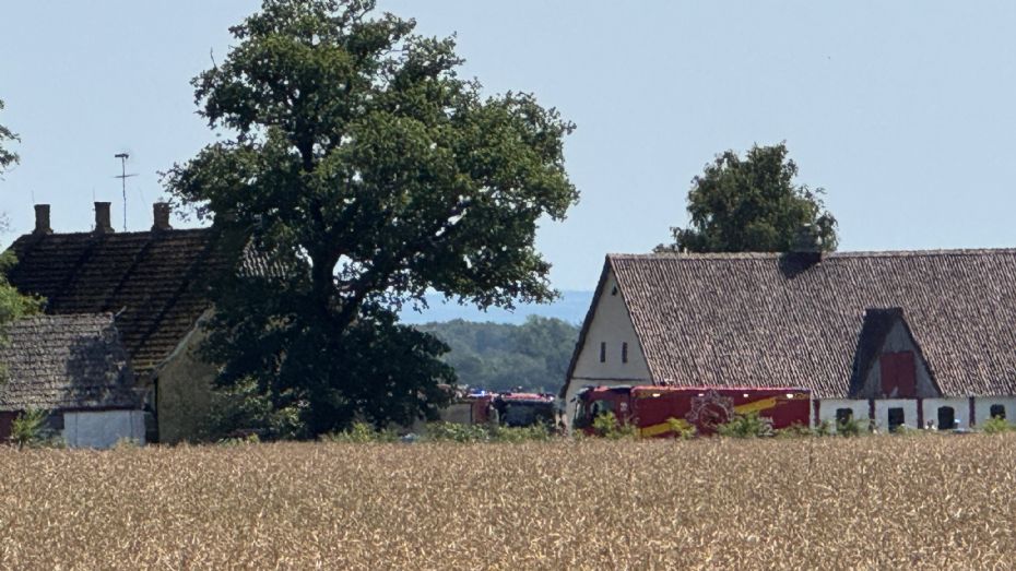 Brand truede g�rdens bygninger i Bodilsker