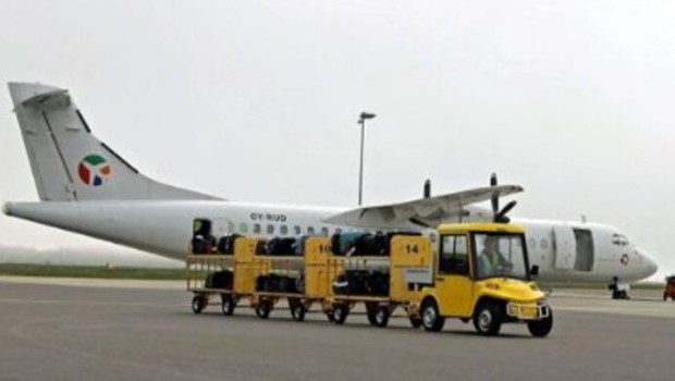 Torsdag 2-7-26 - 18:25 Flytrafikken til Bornholm er t�t p� halveret p� 10 �r