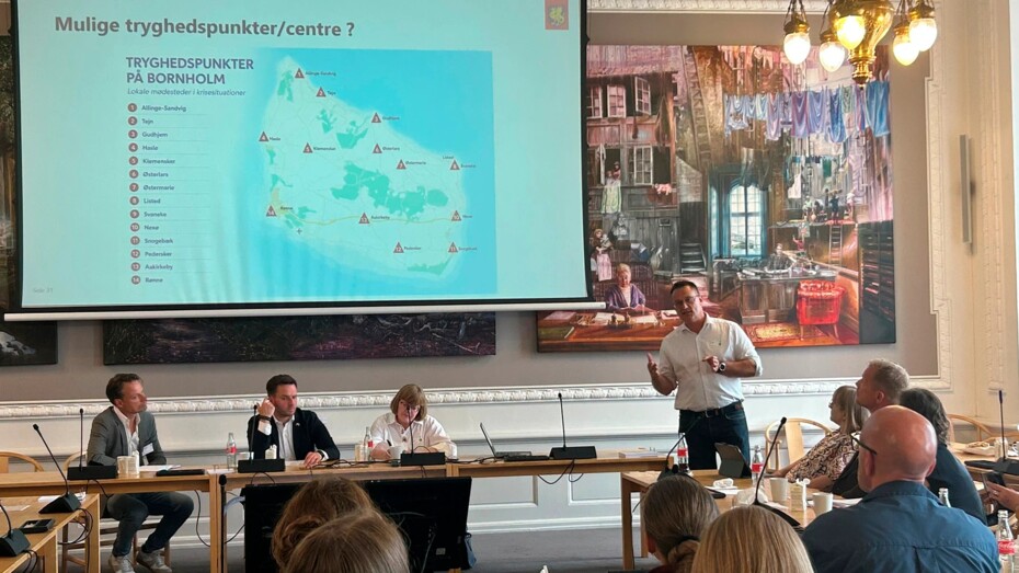 Tryghedscentre skal etableres over hele Bornholm