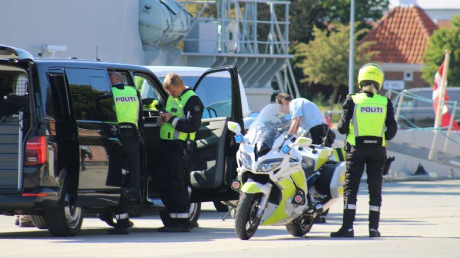 25 sager efter kontrol af tung trafik p� Bornholm
