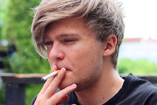 Flest daglige rygere p� Bornholm