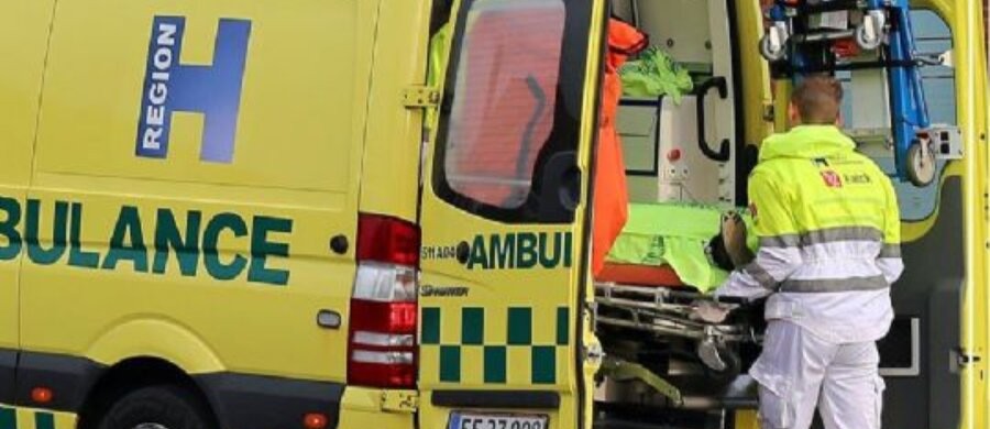 Cyklist alvorligt kv�stet i ulykke med lastbil i Hasle