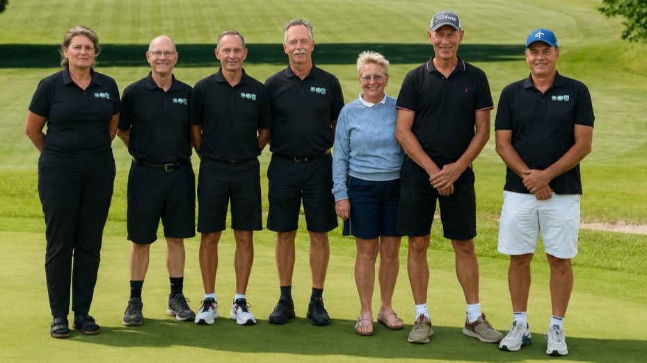 Bornholmske golfveteraner rykker op i 1. division