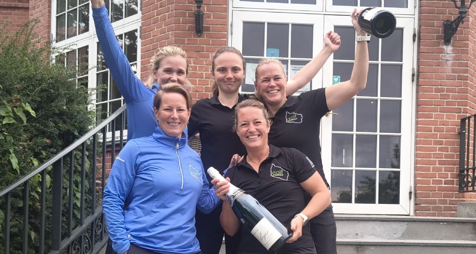 Historisk oprykning for Team Golf Bornholms damer