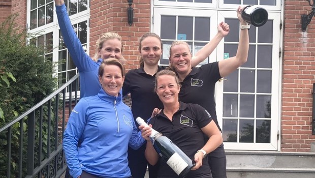 L�rdag 12-9-26 - 21:17 Historisk oprykning for Team Golf Bornholms damer