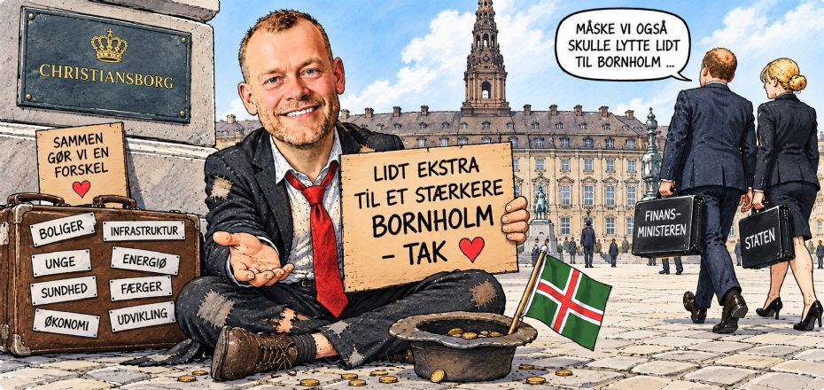 Bornholm skal ikke leve med hatten i h�nden