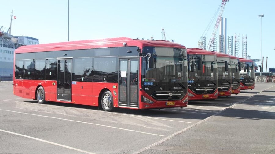 BAT kom alt for sent i gang med elbusserne