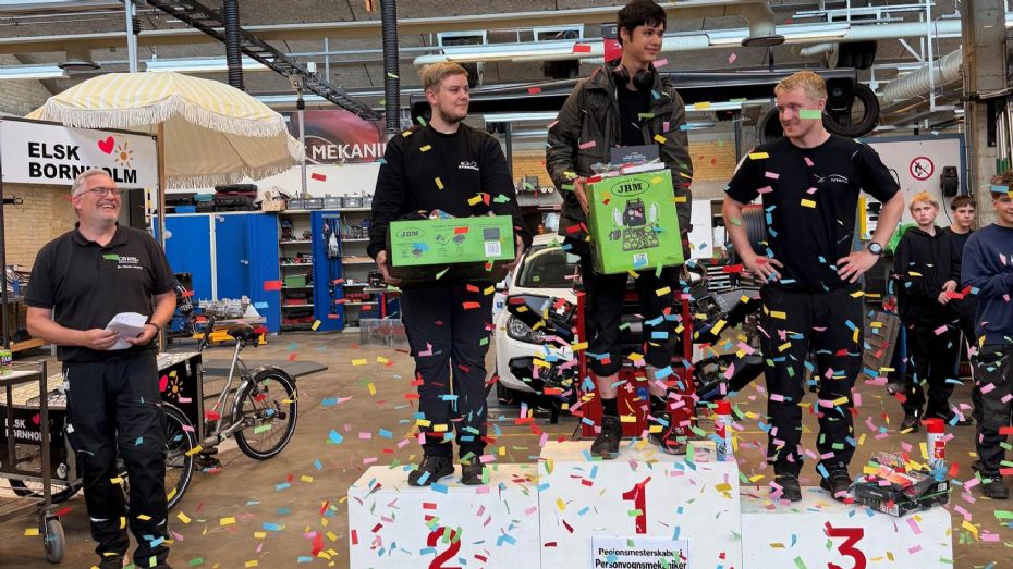 Bornholmer tog 2. pladsen i regionsmesterskab