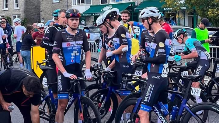 K�mpe succes for Bornholms cykelhold i Tour of Britain
