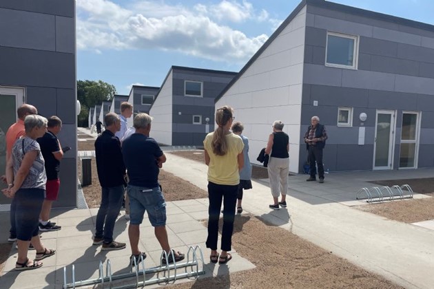 Den f�rste n�gle blev udleveret til et s�skendepar.<br>