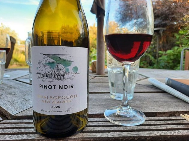 New Zealandsk vin fra Lidl.<br>